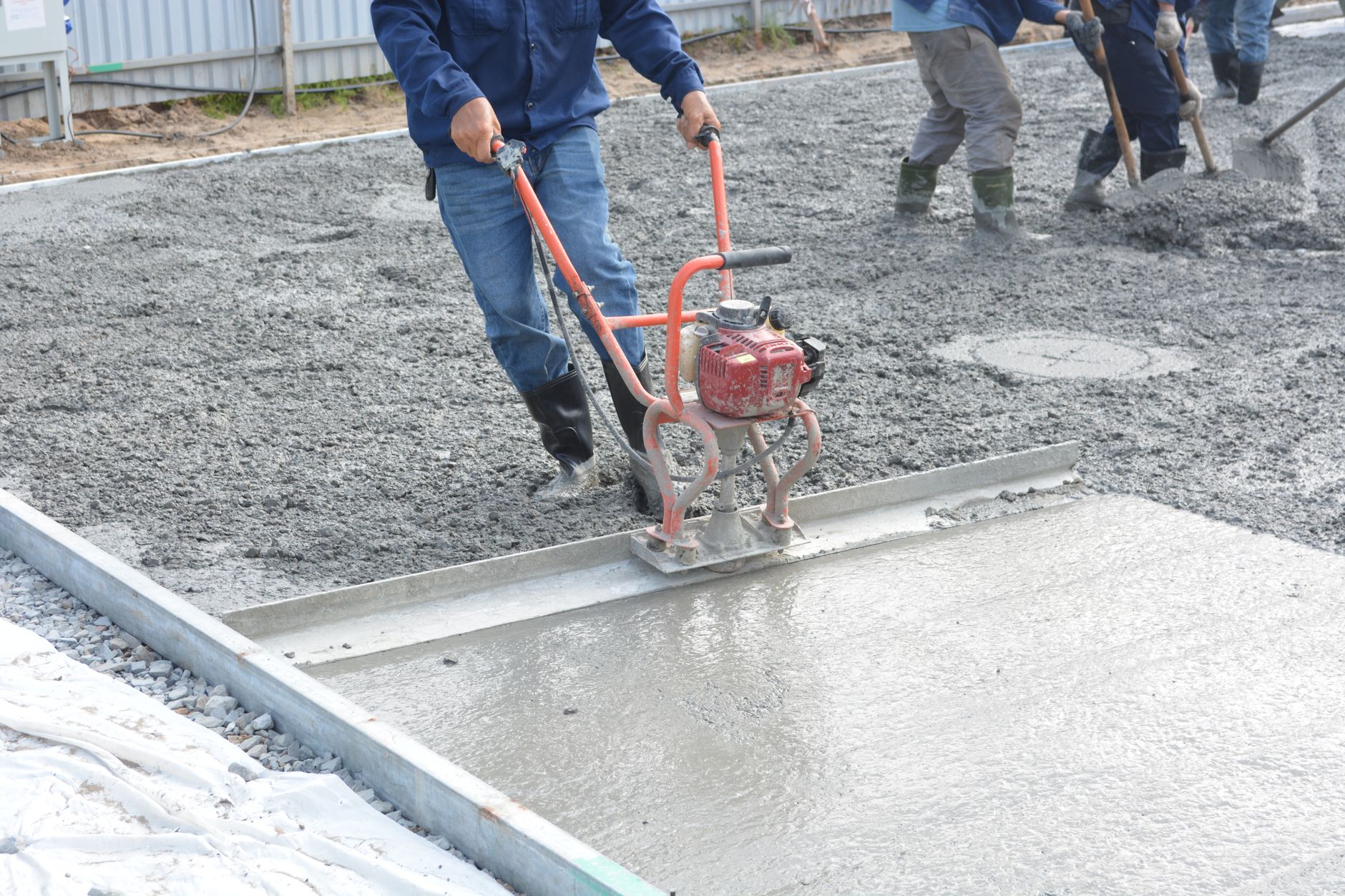 HPS Concrete at work